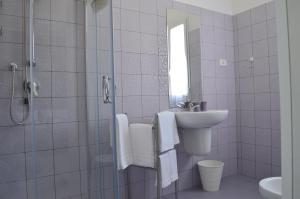 Koupelna v ubytování B&B A Casa di Lilla