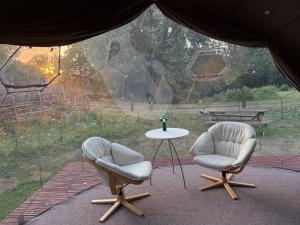 Zahrada ubytování Acorn Glade Glamping York