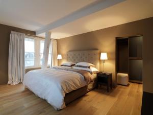 Letto o letti in una camera di Hotel Europe