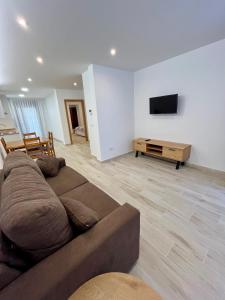 Et tv og/eller underholdning på La Marina Apartamentos