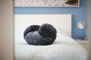 Katil atau katil-katil dalam bilik di Kapitänshaus W11