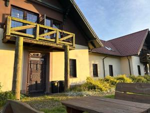 Budova, kde se bed and breakfast nachází