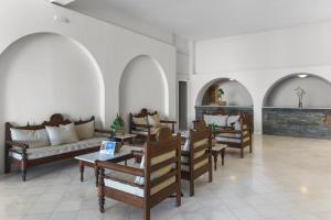 Posezení v ubytování Pandrossos Hotel