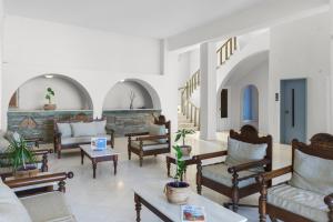 Posezení v ubytování Pandrossos Hotel