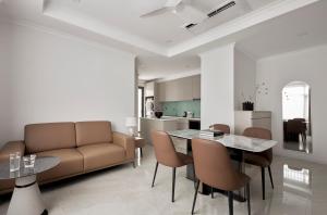 Setusvæði á Hoang Dung Hotel and Apartment by THC Group