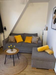 Zona de estar de Apartman Yellow Moon