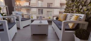 Predel za sedenje v nastanitvi Eivissa Apartment