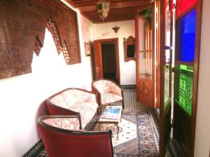 Zona d'estar a Riad-Boutique Borj Dhab Fez