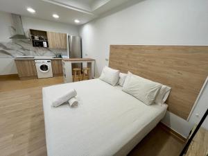 Køkken eller tekøkken på Pensión Miramar