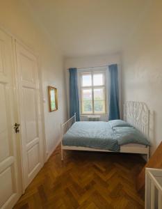 Posteľ alebo postele v izbe v ubytovaní Wenceslas square apartment 150 m2