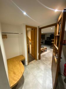 Postel nebo postele na pokoji v ubytování Gîte le Chaudron