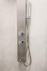 doccia con tubo in cabina doccia di Modern 1BD AptWiFi,Gym,Washer a Philadelphia Altre 17 foto