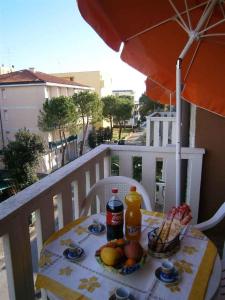 A balcony or terrace at Apartments in Bibione 24392