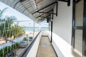 Balkón nebo terasa v ubytování Sea View Villa