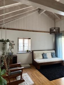 Posezení v ubytování Il Cottage