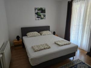 Postel nebo postele na pokoji v ubytování Apartment Sajra