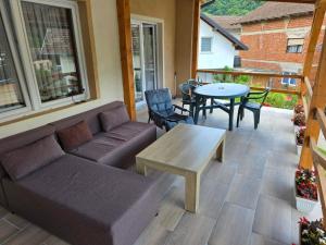Posezení v ubytování Apartment Sajra
