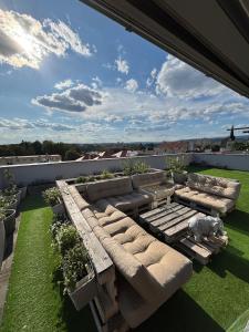 Posezení v ubytování Penthouse - Kosmonautů Street + 14 fotografií