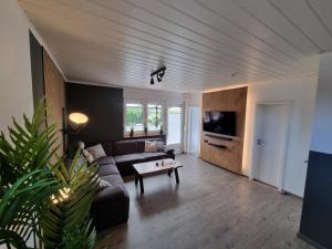 TV/Unterhaltungsangebot in der Unterkunft Ferienhaus Ohrenqualle