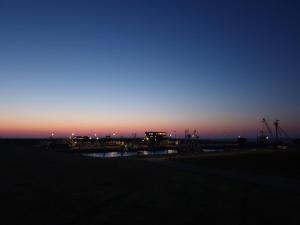 Blick auf den Sonnenuntergang/Sonnenaufgang von des Ferienhauses aus oder aus der Nähe