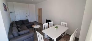 Χώρος καθιστικού στο Apartamente Kune Shengjin F5