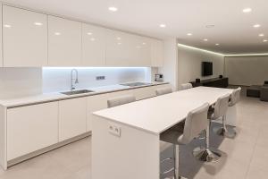 Kuchyň nebo kuchyňský kout v ubytování Apartment Orquidario in the centre and near the beach