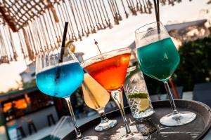 Nápoje v ubytování Azura Ksamil Hotel