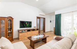 TV a/nebo společenská místnost v ubytování Stunning Home In Pula