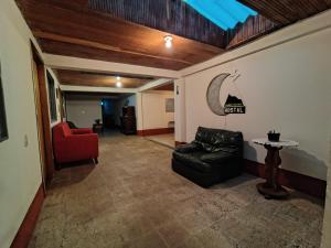Posezení v ubytování Hostal Juan Páramo