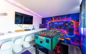 Η αίθουσα παιχνιδιών του Lovely Home In Peroj With Sauna