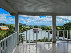 Balkon oz. terasa v nastanitvi Maison typique au calme avec vue