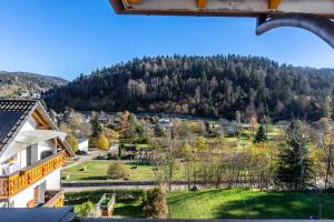 una vista desde el balcón de una casa en Apartment Todtmoos 4, en Todtmoos