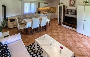 Kuchyň nebo kuchyňský kout v ubytování Holiday Home Barban 51