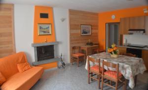 Posezení v ubytování Residence Arvinei