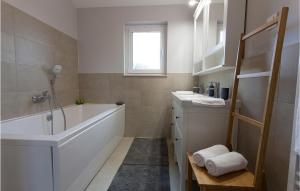 Koupelna v ubytování Villa Gabrijela