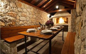 Restaurace v ubytování Villa Gabrijela