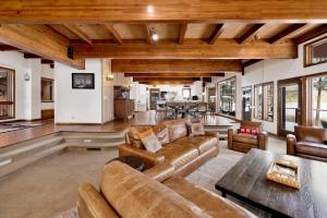 a living room with a couch and a table at Bear Lake Lodge #2547 in Big Bear Lake