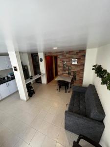 Η κουζίνα ή μικρή κουζίνα στο Exclusivo apartamento bien ubicado