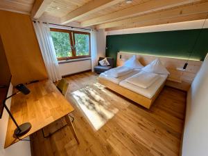 Postel nebo postele na pokoji v ubytování Gästehaus Philipp