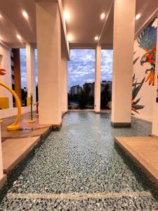 Bazén v ubytovaní CasaZlyn Studio By MySky Stays at Presint 5, Putrajaya alebo v jeho blízkosti