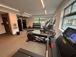 Fitness centrum a/nebo fitness zařízení v ubytování RED Mountain Gem