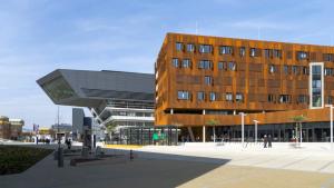 Budynek, w którym mieści się apartament