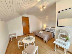 Ένα ή περισσότερα κρεβάτια σε δωμάτιο στο Apartment in Crikvenica 54629