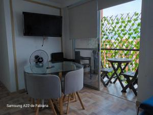 Μια τηλεόραση ή/και κέντρο ψυχαγωγίας στο Apartamento amoblado valle de Lili, Dolce Vita +4 φωτογραφίες