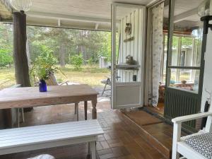 Balkón nebo terasa v ubytování 4 star holiday home in DEGEBERGA + 25 fotografií