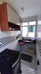 Η κουζίνα ή μικρή κουζίνα στο Paraíso no Tabajaras