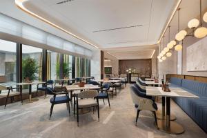 Posezení v ubytování Hilton Garden Inn Chengdu Jinniu Yipintianxia