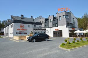 Budynek, w którym mieści się hotel