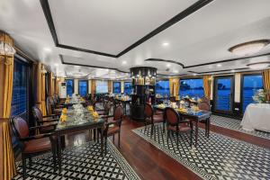 Posezení v ubytování Halong Athena Cruise