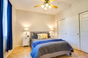 a bedroom with a bed and a ceiling fan at Southern #2068 Mesa in Mesa +28 photos